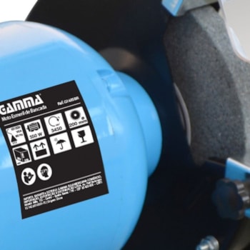 MOTO ESMERIL DE BANCADA 550 W REBOLO 150 MM GAMMA G1685/BR MOTO ESMERIL DE BANCADA 550 W REBOLO 150 MM GAMMA G1685/BR