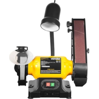 MOTO ESMERIL E LIXADEIRA DE CINTA 2 EM 1 370W MLV370 - 6001370220 VONDER MOTO ESMERIL E LIXADEIRA DE CINTA 2 EM 1 370W MLV370 - 6001370220 VONDER