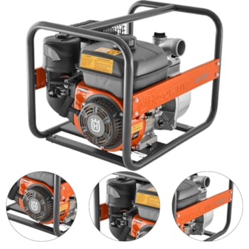 MOTOBOMBA A GASOLINA AUTOESCORVANTE 2" X 2" W50P - 967639002 HUSQVARNA MOTOBOMBA A GASOLINA AUTOESCORVANTE 2" X 2" W50P - 967639002 HUSQVARNA