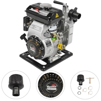 MOTOBOMBA DE ÁGUA AUTO ESCORVANTE GASOLINA 2,5HP - TWP40SSP TOYAMA MOTOBOMBA DE ÁGUA AUTO ESCORVANTE GASOLINA 2,5HP - TWP40SSP TOYAMA