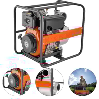 MOTOBOMBA W100D - 967639201 HUSQVARNA MOTOBOMBA W100D - 967639201 HUSQVARNA