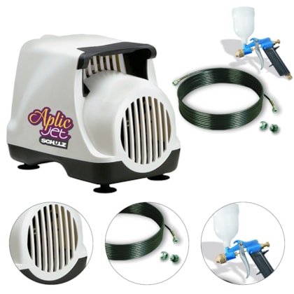 MOTOCOMPRESSOR DE DIAFRAGMA APLIC JET COM ACESSÓRIOS - 920.1215-0 SCHULZ MOTOCOMPRESSOR DE DIAFRAGMA APLIC JET COM ACESSÓRIOS - 920.1215-0 SCHULZ