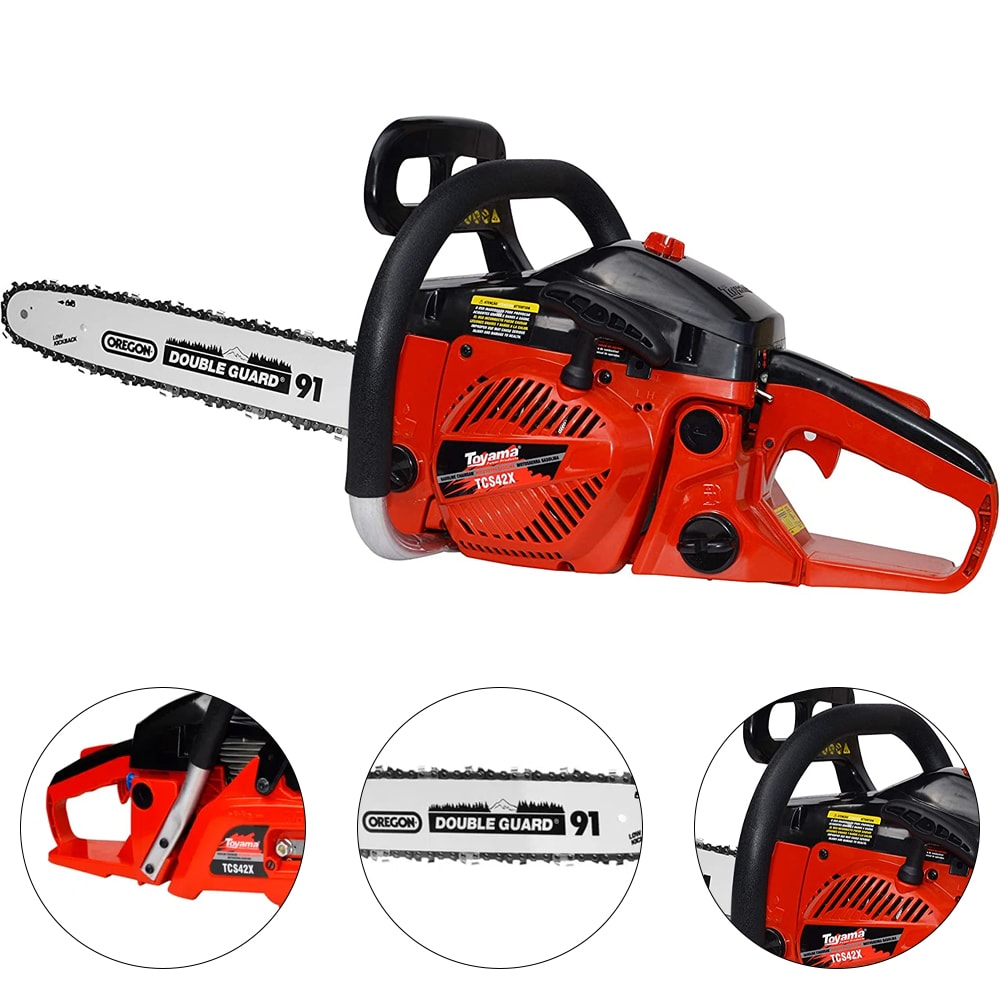 MOTOSSERRA A GASOLINA PROFISSIONAL 39 CC TCS42X - 401-017 TOYAMA