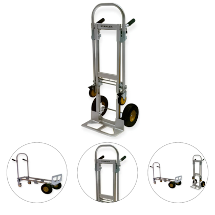 MULTI CARRO P/ TRANSPORTE DE CARGA 2 EM 1 DOBRAVEL 220 A 250 KG - STANLEY