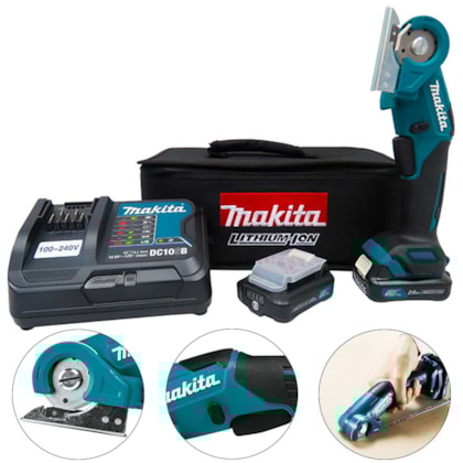 MULTICORTADORA A BATERIA 12V CP100DSAE - MAKITA Voltagem:BIVOLT
