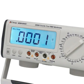 MULTIMETRO DE BANCADA 2000 CONTAGENS - MDM-8045C MINIPA MULTIMETRO DE BANCADA 2000 CONTAGENS - MDM-8045C MINIPA