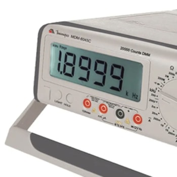 MULTIMETRO DE BANCADA 2000 CONTAGENS - MDM-8045C MINIPA