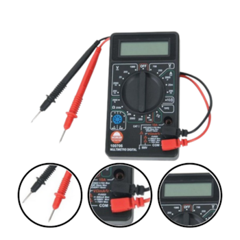 MULTÍMETRO DIGITAL - 100706 WORKER MULTÍMETRO DIGITAL - 100706 WORKER