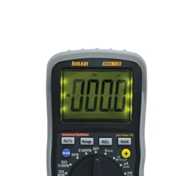 MULTIMETRO DIGITAL AUTOMOTIVO HMA-120 - 21N187 HIKARI MULTIMETRO DIGITAL AUTOMOTIVO HMA-120 - 21N187 HIKARI