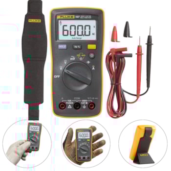 MULTIMETRO DIGITAL CAT III  600V AC/DC - 107  FLUKE MULTIMETRO DIGITAL CAT III  600V AC/DC - 107  FLUKE