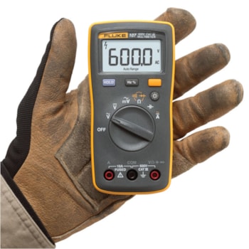 MULTIMETRO DIGITAL CAT III  600V AC/DC - 107  FLUKE MULTIMETRO DIGITAL CAT III  600V AC/DC - 107  FLUKE