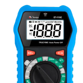MULTIMETRO DIGITAL CAT III 600V - MINIPA ET-1110C
