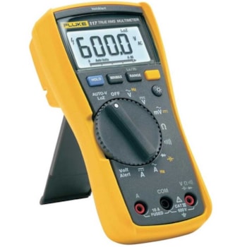 MULTÍMETRO DIGITAL COM DETECTOR DE TENSÃO TRUE RMS - 117 FLUKE MULTÍMETRO DIGITAL COM DETECTOR DE TENSÃO TRUE RMS - 117 FLUKE