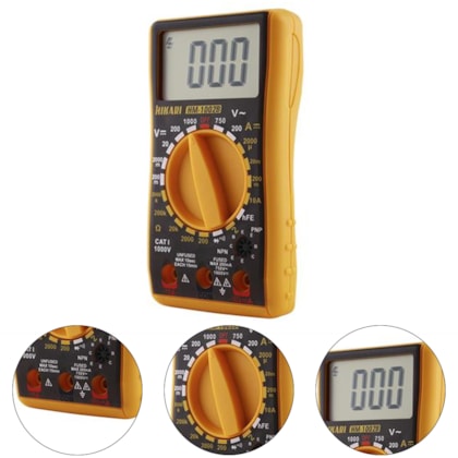 MULTIMETRO DIGITAL HM-1002B - 21N278 HIKARI MULTIMETRO DIGITAL HM-1002B - 21N278 HIKARI