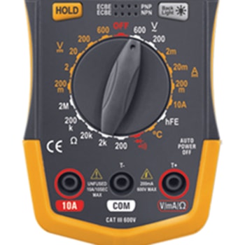 MULTIMETRO DIGITAL HM-2010 - 21N136 HIKARI MULTIMETRO DIGITAL HM-2010 - 21N136 HIKARI