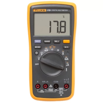MULTÍMETRO DIGITAL PORTÁTIL CAT III  4404231 - 17B+ FLUKE MULTÍMETRO DIGITAL PORTÁTIL CAT III  4404231 - 17B+ FLUKE