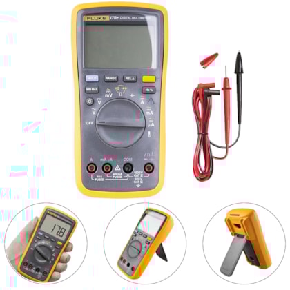 MULTÍMETRO DIGITAL PORTÁTIL CAT III  4404231 - 17B+ FLUKE MULTÍMETRO DIGITAL PORTÁTIL CAT III  4404231 - 17B+ FLUKE
