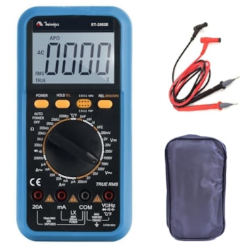 MULTIMETRO DIGITAL TRUE RMS - ET-2082E MINIPA MULTIMETRO DIGITAL TRUE RMS - ET-2082E MINIPA