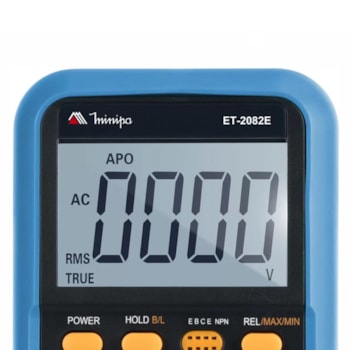 MULTIMETRO DIGITAL TRUE RMS - ET-2082E MINIPA MULTIMETRO DIGITAL TRUE RMS - ET-2082E MINIPA