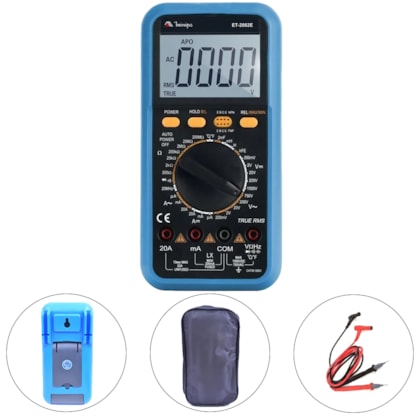 MULTIMETRO DIGITAL TRUE RMS - ET-2082E MINIPA MULTIMETRO DIGITAL TRUE RMS - ET-2082E MINIPA