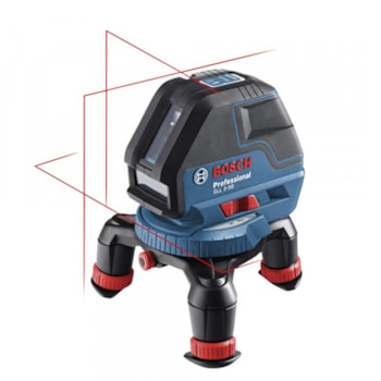 NÍVEL A LASER PROFESSIONAL COM 3 LINHAS GLL 3-50 - 601063800 BOSCH