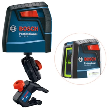 NIVEL A LASER PROFISSIONAL - GLL 2-12 G  BOSCH NIVEL A LASER PROFISSIONAL - GLL 2-12 G  BOSCH
