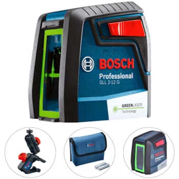 NIVEL A LASER PROFISSIONAL - GLL 2-12 G  BOSCH