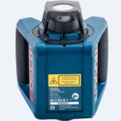 NÍVEL A LASER ROTATIVO 250M COM MALETA PROFESSIONAL GRL 250 HV - 0601061600000 BOSCH