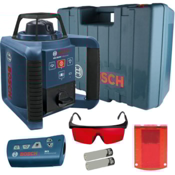 NÍVEL A LASER ROTATIVO 250M COM MALETA PROFESSIONAL GRL 250 HV - 0601061600000 BOSCH NÍVEL A LASER ROTATIVO 250M COM MALETA PROFESSIONAL GRL 250 HV - 0601061600000 BOSCH