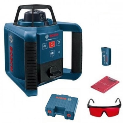NÍVEL A LASER ROTATIVO 250M COM MALETA PROFESSIONAL GRL 250 HV - 0601061600000 BOSCH NÍVEL A LASER ROTATIVO 250M COM MALETA PROFESSIONAL GRL 250 HV - 0601061600000 BOSCH