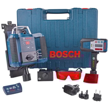 NÍVEL À LASER ROTATIVO RECEPTOR COM SUPORTE - GRL 300HV BOSCH NÍVEL À LASER ROTATIVO RECEPTOR COM SUPORTE - GRL 300HV BOSCH