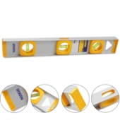 NÍVEL DE ALUMÍNIO COM 3 BOLHAS 14" 355 MM - 1884611 IRWIN NÍVEL DE ALUMÍNIO COM 3 BOLHAS 14" 355 MM - 1884611 IRWIN