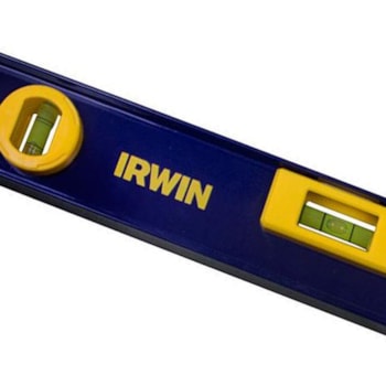 NIVEL DE ALUMINIO MAGNET ICO 305MM/12" - 1884604 IRWIN