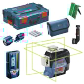 NÍVEL E RECEPTOR A LASER DE LINHAS PROFISSIONAL BOSCH - GLL 3-80 + LR7 NÍVEL E RECEPTOR A LASER DE LINHAS PROFISSIONAL BOSCH - GLL 3-80 + LR7