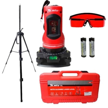 NÍVEL LASER HORIZONTAL X VERTICAL 10M TRIPÉ MTX - 350339 NÍVEL LASER HORIZONTAL X VERTICAL 10M TRIPÉ MTX - 350339