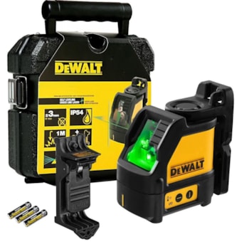 Nivel a Laser a Bateria 12/20V 360 graus 3 Linhas Verde Dewalt DCLE34030GB