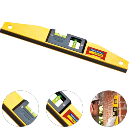 NÍVEL MAGNÉTICO 12" 305MM DE ALUMÍNIO COM 2 AMPOLAS - 43105012 TRAMONTINA NÍVEL MAGNÉTICO 12" 305MM DE ALUMÍNIO COM 2 AMPOLAS - 43105012 TRAMONTINA