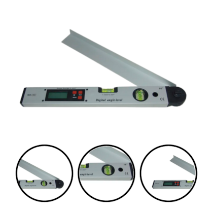 NÍVEL / MEDIDOR DE ÂNGULO E INCLINAÇÃO DIGITAL 400MM - 494,0001 ZAAS NÍVEL / MEDIDOR DE ÂNGULO E INCLINAÇÃO DIGITAL 400MM - 494,0001 ZAAS