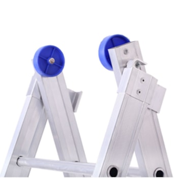 NOVA ESCADA 3 EM 1 ARTICULADA 10 DEGRAUS - AL10 ALUSTEP NOVA ESCADA 3 EM 1 ARTICULADA 10 DEGRAUS - AL10 ALUSTEP