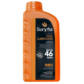 ÓLEO LUBRIFICANTE ISO VG 46 500ML - 80156.001 SURYHA ÓLEO LUBRIFICANTE ISO VG 46 500ML - 80156.001 SURYHA