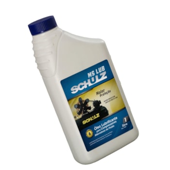 ÓLEO LUBRIFICANTE MINERAL PARA COMPRESSORES 1 LITRO MS LUB - 010.0011-0 SCHULZ ÓLEO LUBRIFICANTE MINERAL PARA COMPRESSORES 1 LITRO MS LUB - 010.0011-0 SCHULZ