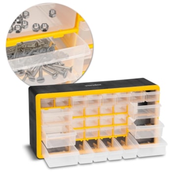 ORGANIZADOR PLÁSTICO COM 30 GAVETAS OPV 0300 - 6108300000 VONDER ORGANIZADOR PLÁSTICO COM 30 GAVETAS OPV 0300 - 6108300000 VONDER