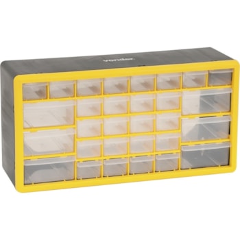 ORGANIZADOR PLÁSTICO COM 30 GAVETAS OPV 0300 - 6108300000 VONDER