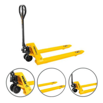 PALETEIRA HIDRÁULICA 2,5T RODA DUPLA DE NYLON 1150X680MM PDN256 - 6889253680 VONDER PALETEIRA HIDRÁULICA 2,5T RODA DUPLA DE NYLON 1150X680MM PDN256 - 6889253680 VONDER