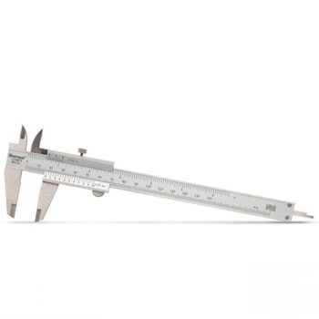 PAQUÍIMETRO UNIVERSAL INOX FOSCO DE 150 X 0,05MM - 125MEBT-6/150 STARRETT PAQUÍIMETRO UNIVERSAL INOX FOSCO DE 150 X 0,05MM - 125MEBT-6/150 STARRETT