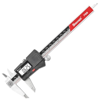 PAQUÍMETRO DIGITAL 150MM/6 POLEGADAS 0,01MM - EC799A-6/150 STARRETT