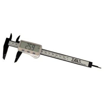 PAQUIMETRO DIGITAL 6" 150MM FIBRA CARBONO - 1,0019 ZAAS PAQUIMETRO DIGITAL 6" 150MM FIBRA CARBONO - 1,0019 ZAAS