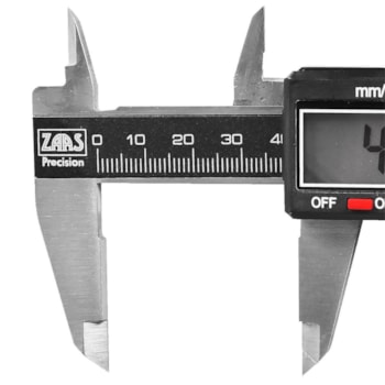 PAQUÍMETRO DIGITAL UNIVERSAL 150 MM AÇO INOX - 01,0004 ZAAS PAQUÍMETRO DIGITAL UNIVERSAL 150 MM AÇO INOX - 01,0004 ZAAS