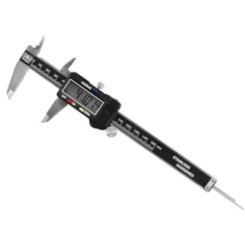 PAQUÍMETRO DIGITAL UNIVERSAL 150 MM AÇO INOX - 01,0004 ZAAS PAQUÍMETRO DIGITAL UNIVERSAL 150 MM AÇO INOX - 01,0004 ZAAS