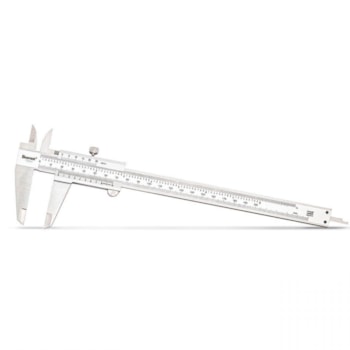 PAQUÍMETRO INOX FOSCO 150 X 0,02MM 0,001" - 125MEA-6/150 STARRETT PAQUÍMETRO INOX FOSCO 150 X 0,02MM 0,001" - 125MEA-6/150 STARRETT